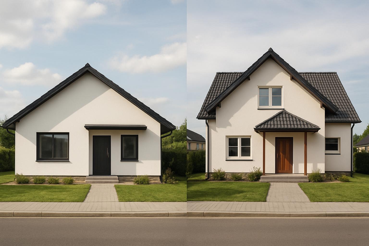 Jakie są wady i zalety domów parterowych względem domów z użytkowym poddaszem?. Wady domów parterowych — gdzie pojawiają się wyzwania Jakie są wady i zalety domów parterowych względem domów z użytkowym poddaszem?. Wady domów parterowych — gdzie pojawiają się wyzwania