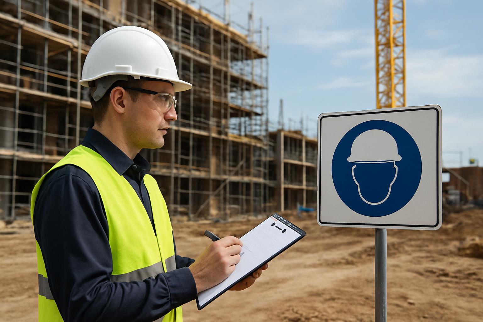 Formalności przed rozpoczęciem budowy. 6. Zabezpieczenie środowiska pracy i ergonomia na placu budowy Formalności przed rozpoczęciem budowy. 6. Zabezpieczenie środowiska pracy i ergonomia na placu budowy