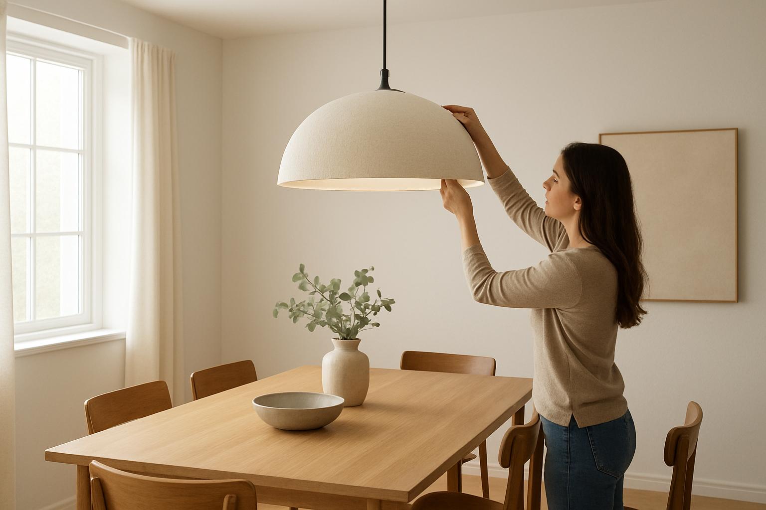 Jak wybrać lampę wiszącą nad stołem i dopasować jej rozmiar?. DIY: jak samodzielnie dopasować lampę do przestrzeni Jak wybrać lampę wiszącą nad stołem i dopasować jej rozmiar?. DIY: jak samodzielnie dopasować lampę do przestrzeni